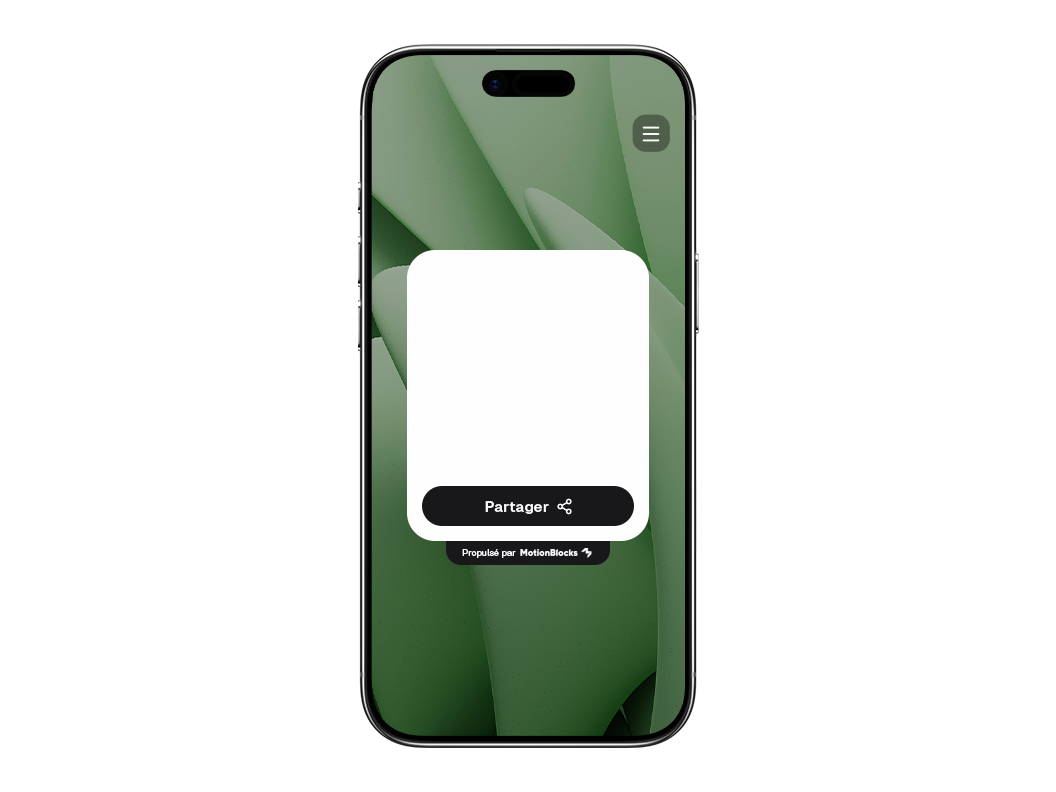 Plusieurs façons de partager